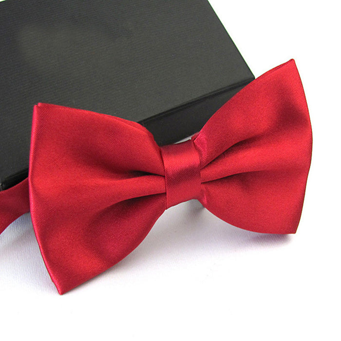 Bow Tie: Satin Black - Little Shop of Horrors