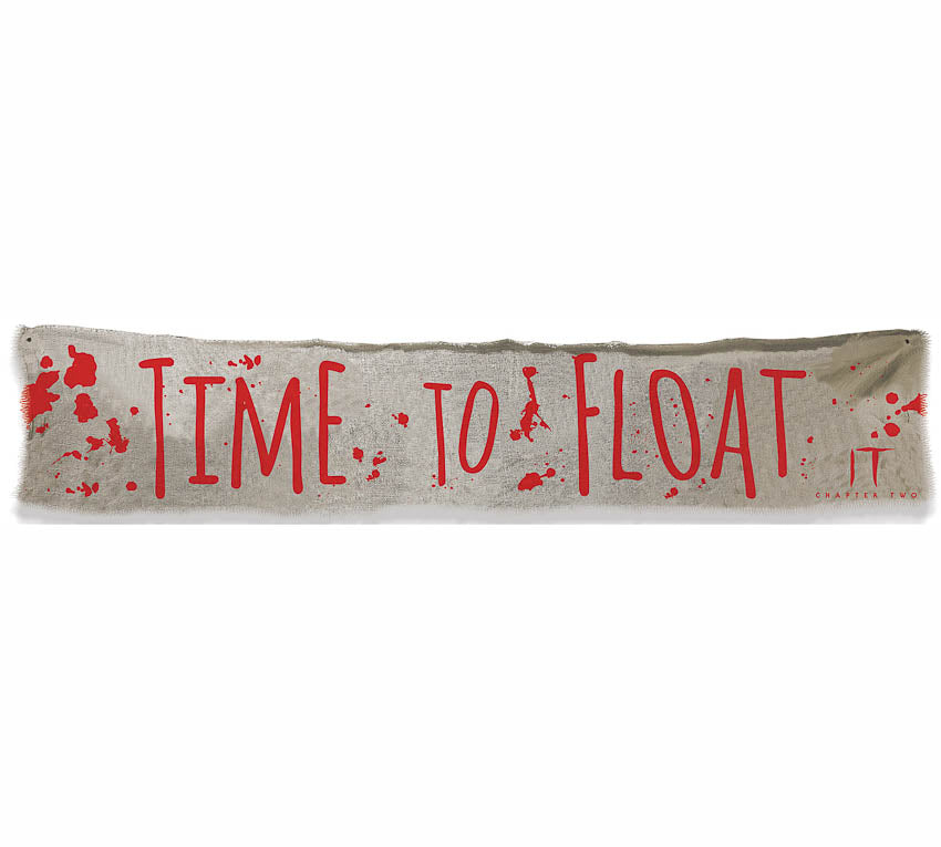 IT Time to Float Cloth Banner - Little Shop of Horrors