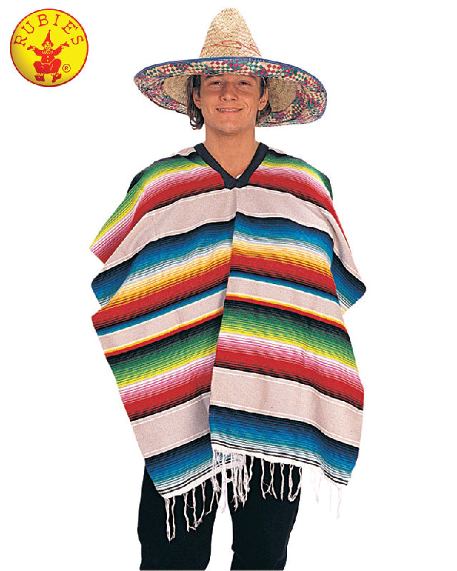 MEXICAN PONCHO, ADULT - Little Shop of Horrors