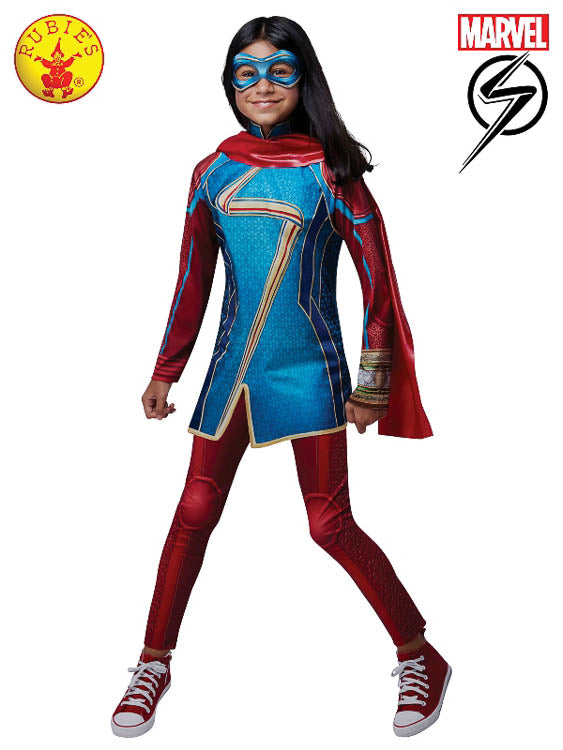 MS MARVEL CLASSIC COSTUME, CHILD - Little Shop of Horrors