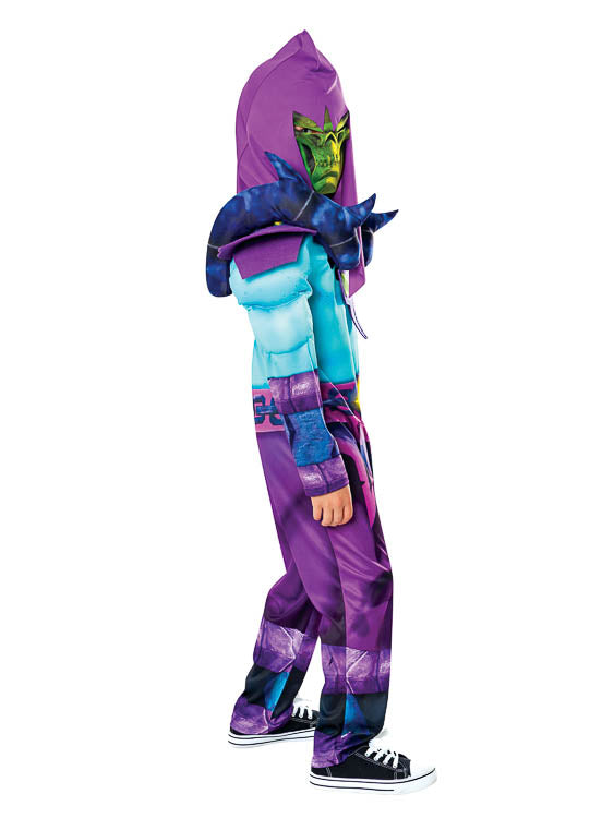 HE-MAN MASTERS OF THE UNIVERSE SKELETOR DLX COSTUME, CHILD - Little Shop of Horrors