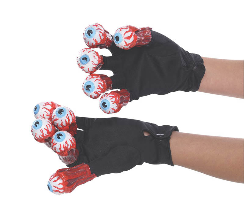 Beetlejuice Adam Maitland Gloves with Eyeballs - Little Shop of Horrors