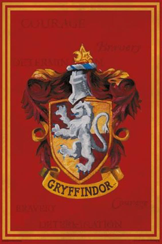 Harry Potter Gryffindor Crest Poster (2) - Little Shop of Horrors