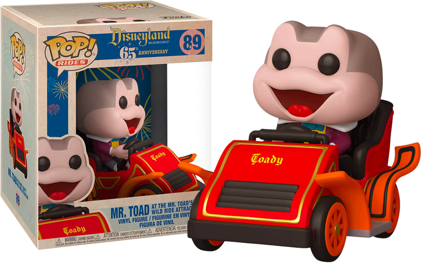 Disneyland 65th Anniversary - Mr Toad in Car Pop! Ride - Little Shop of Horrors