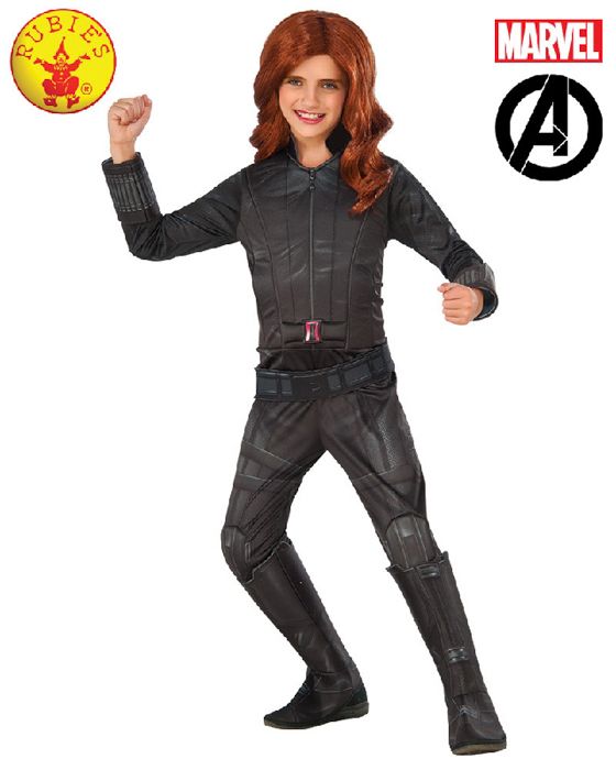 BLACK WIDOW DELUXE COSTUME, CHILD - Little Shop of Horrors
