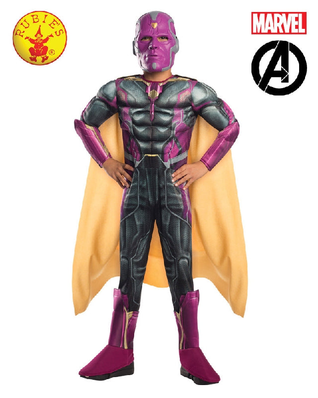 VISION AGE OF ULTRON DELUXE COSTUME, CHILD - Little Shop of Horrors