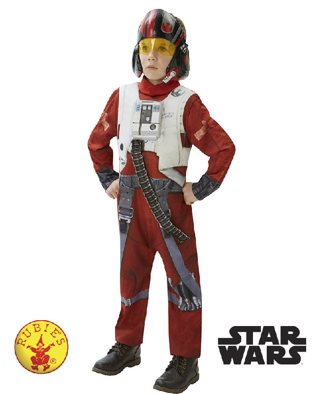 POE X-WING FIGHTER DELUXE COSTUME, CHILD - Little Shop of Horrors