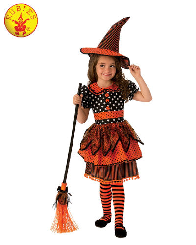 POLKA DOT WITCH COSTUME, CHILD - Little Shop of Horrors