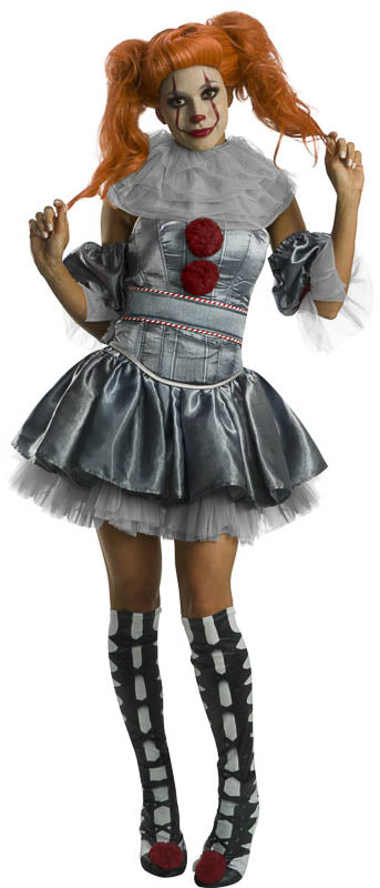 IT Pennywise Deluxe Womens Costume - Little Shop of Horrors
