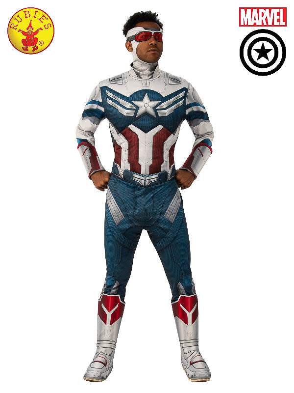 CAPTAIN AMERICA DLX FALCON & WINTER SOLDIER COSTUME, ADULT - Little Shop of Horrors