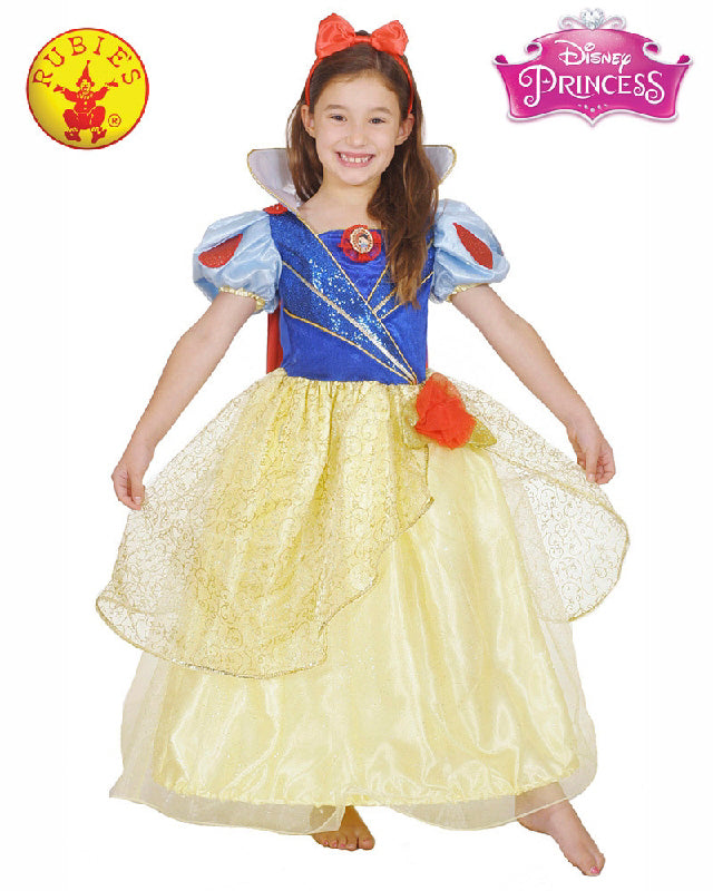 Snow White Glitter & Glow Deluxe Costume: Child - Little Shop of Horrors