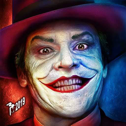 Jack Nicholson Joker: Art Print - Little Shop of Horrors