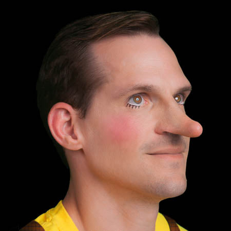 Black Label Latex Prosthetic: Pinocchio Nose - Little Shop of Horrors