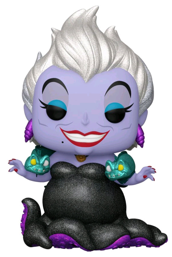 Disney Little Mermaid: Ursula with Eels Diamond Glitter Pop! - Little Shop of Horrors