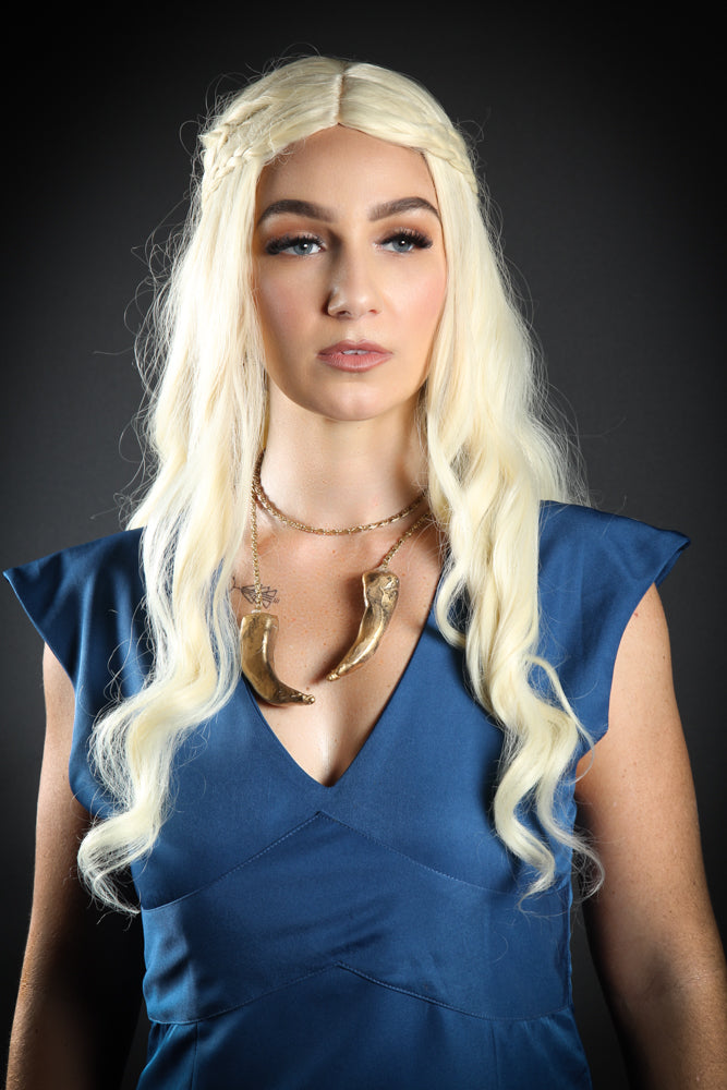 Game of Thrones Khaleesi Costume Hire or Cosplay, plus Makeup and Photography. Proudly by and available at, Little Shop of Horrors Costumery 6/1 Watt Rd Mornington & Melbourne www.littleshopofhorrors.com.au