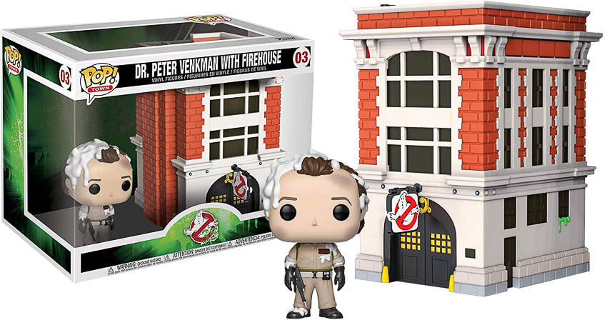 Ghostbusters - Peter with Firehouse Pop! Town - Little Shop of Horrors