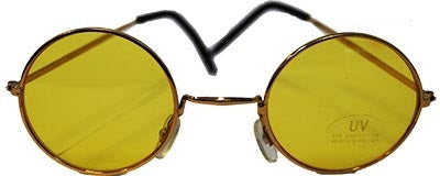 Lennon Glasses: Yellow - Little Shop of Horrors