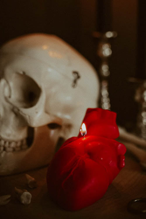 Anatomical Heart Candle - Little Shop of Horrors