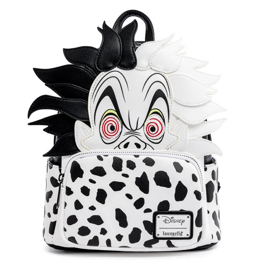 101 Dalmatians - Cruella de Vil Spots Mini Backpack - Little Shop of Horrors