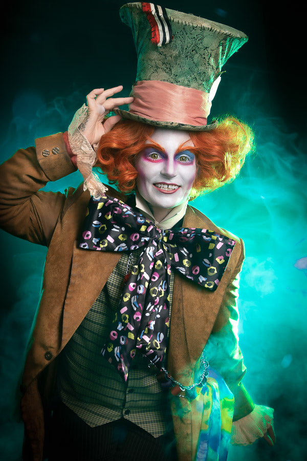 Wacky Mad Hatter Toddler Costume (2T) - Jacket & Vest Combo With Hat And Bow Tie, Alice In Wonderland Theme