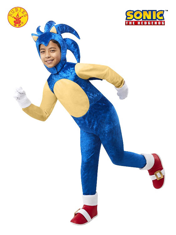 SONIC THE HEDGEHOG DELUXE COSTUME, CHILD - Little Shop of Horrors