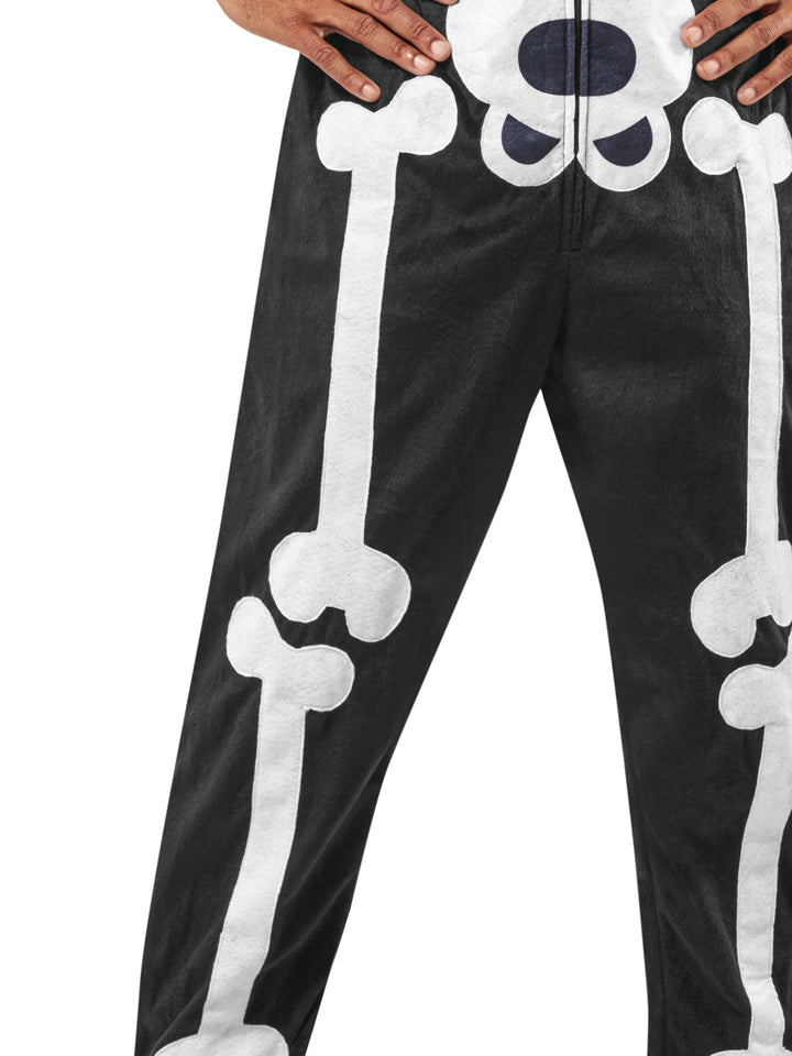 SKELETON ONESIE COSTUME, ADULT - Little Shop of Horrors Costumery & Pop-Culture Emporium - 16 Bennetts Rd Mornington Melbourne - Melbourne's Most Iconic Costume Shop