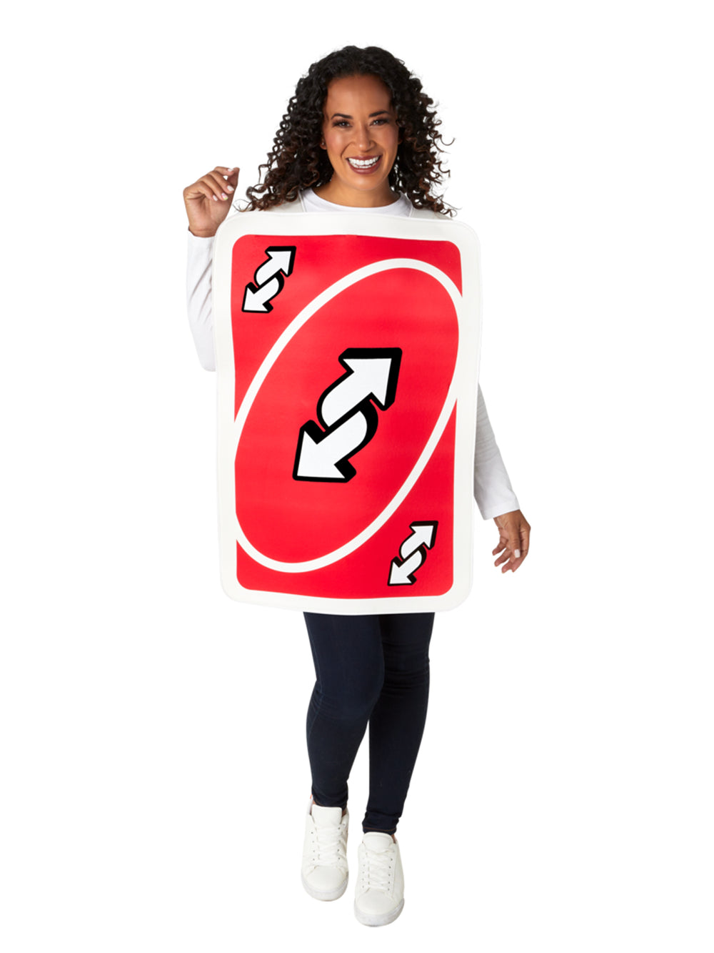UNO REVERSE CARD TABARD COSTUME, ADULT - Little Shop of Horrors Costumery & Pop-Culture Emporium - 16 Bennetts Rd Mornington Melbourne - Melbourne's Most Iconic Costume Shop