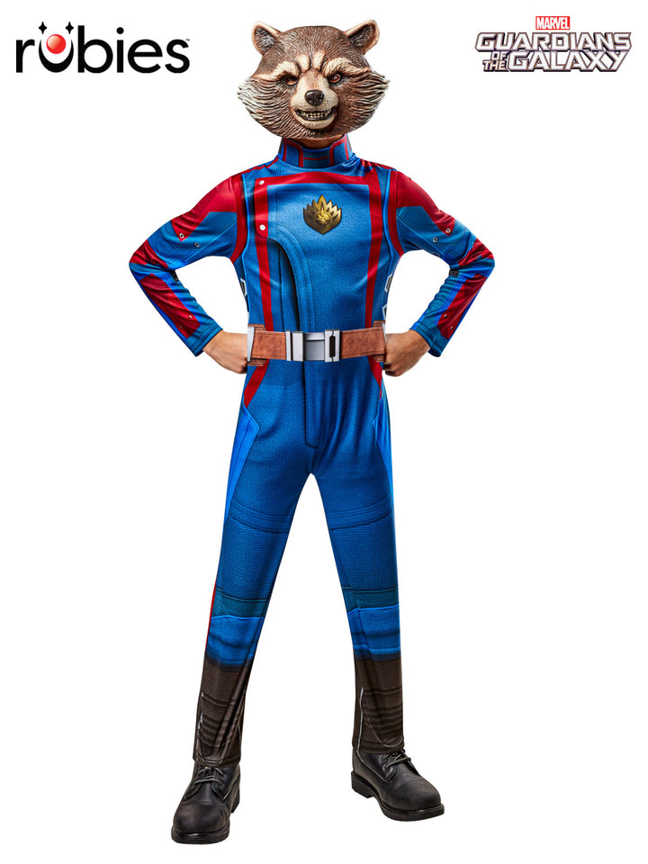 ROCKET RACCOON GOTG3 DELUXE COSTUME, CHILD - Little Shop of Horrors Costumery & Pop-Culture Emporium - 16 Bennetts Rd Mornington Melbourne - Melbourne's Most Iconic Costume Shop