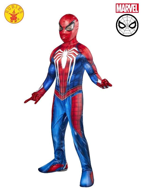 SPIDER-MAN 2 GAMING PREMIUM COSTUME IN SUIT CARRIER, CHILD - Little Shop of Horrors