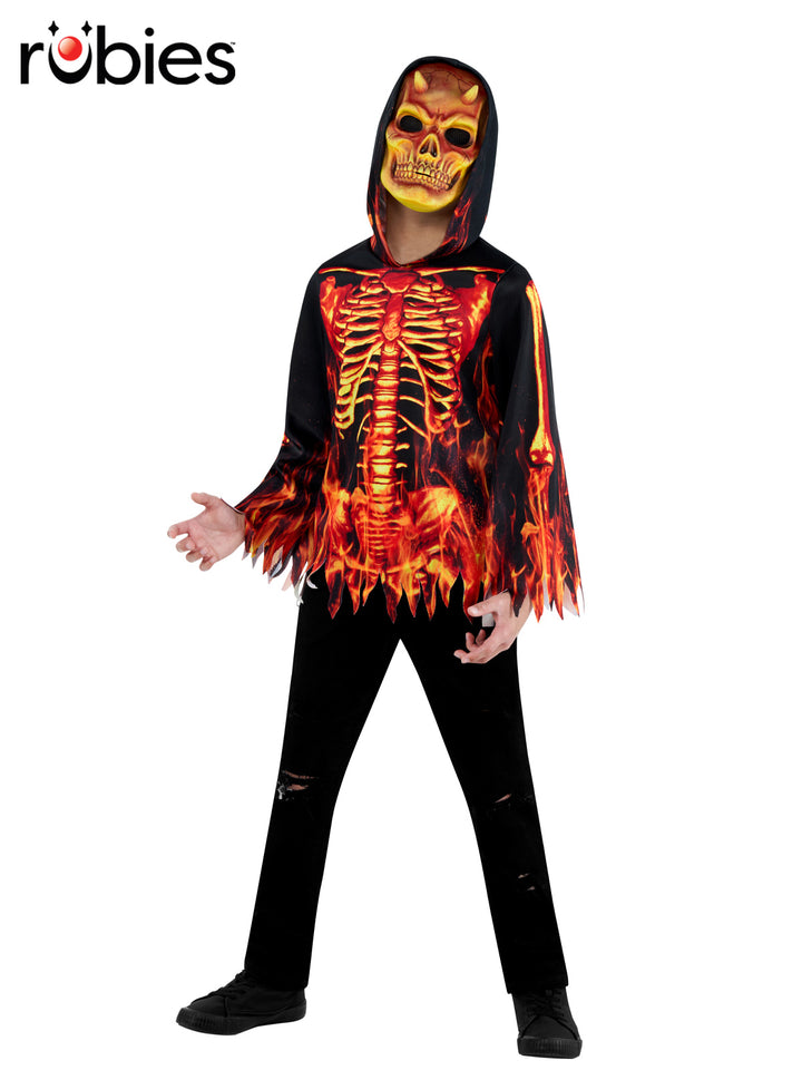 FIRE DEVIL COSTUME, CHILD - Little Shop of Horrors Costumery & Pop-Culture Emporium - 16 Bennetts Rd Mornington Melbourne - Melbourne's Most Iconic Costume Shop