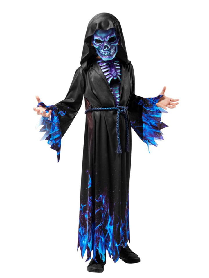 BLUE REAPER DELUXE COSTUME, CHILD - Little Shop of Horrors Costumery & Pop-Culture Emporium - 16 Bennetts Rd Mornington Melbourne - Melbourne's Most Iconic Costume Shop