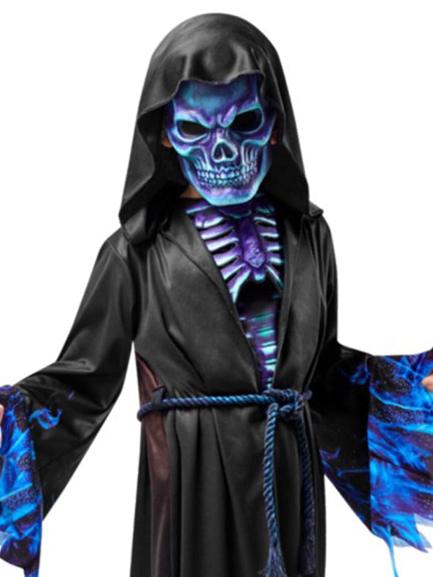 BLUE REAPER DELUXE COSTUME, CHILD - Little Shop of Horrors Costumery & Pop-Culture Emporium - 16 Bennetts Rd Mornington Melbourne - Melbourne's Most Iconic Costume Shop