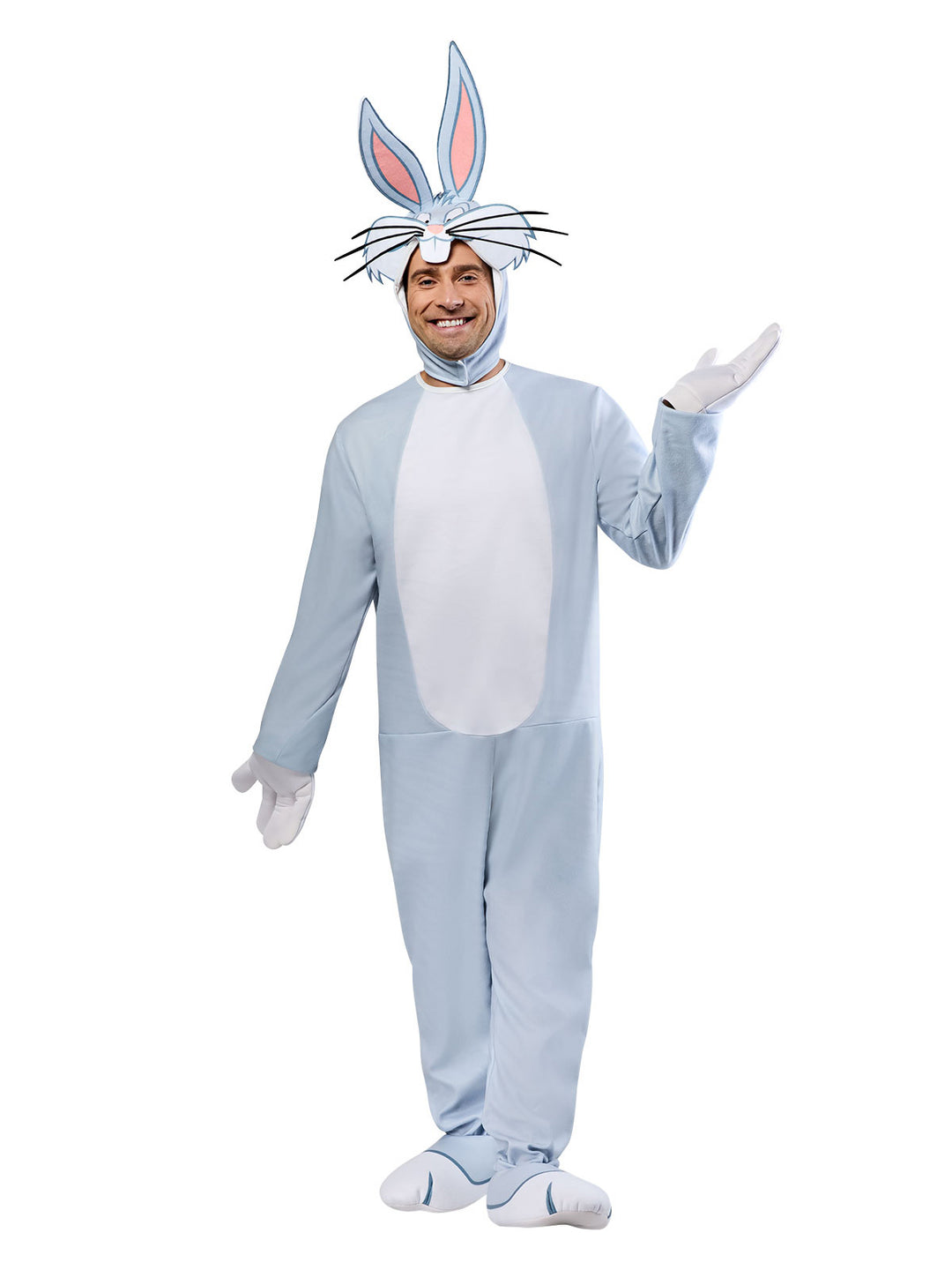 BUGS BUNNY UNISEX JUMPSUIT – ADULT - Little Shop of Horrors Costumery & Pop-Culture Emporium - 16 Bennetts Rd Mornington Melbourne - Melbourne's Most Iconic Costume Shop