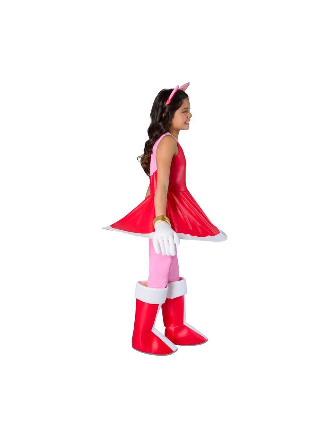 SONIC THE HEDGEHOG – AMY ROSE DELUXE COSTUME, CHILD - Little Shop of Horrors Costumery & Pop-Culture Emporium - 16 Bennetts Rd Mornington Melbourne - Melbourne's Most Iconic Costume Shop