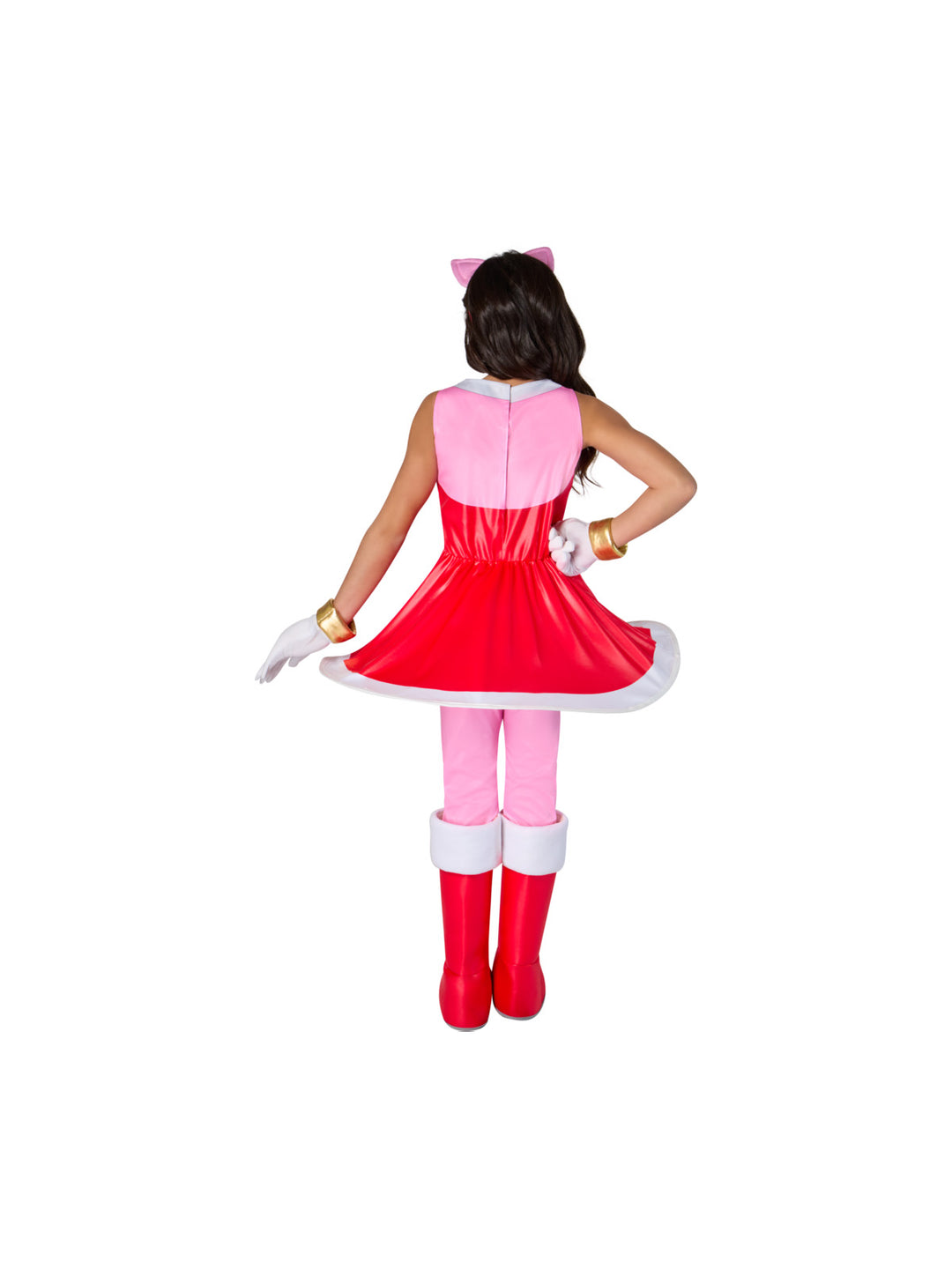 SONIC THE HEDGEHOG – AMY ROSE DELUXE COSTUME, CHILD - Little Shop of Horrors Costumery & Pop-Culture Emporium - 16 Bennetts Rd Mornington Melbourne - Melbourne's Most Iconic Costume Shop