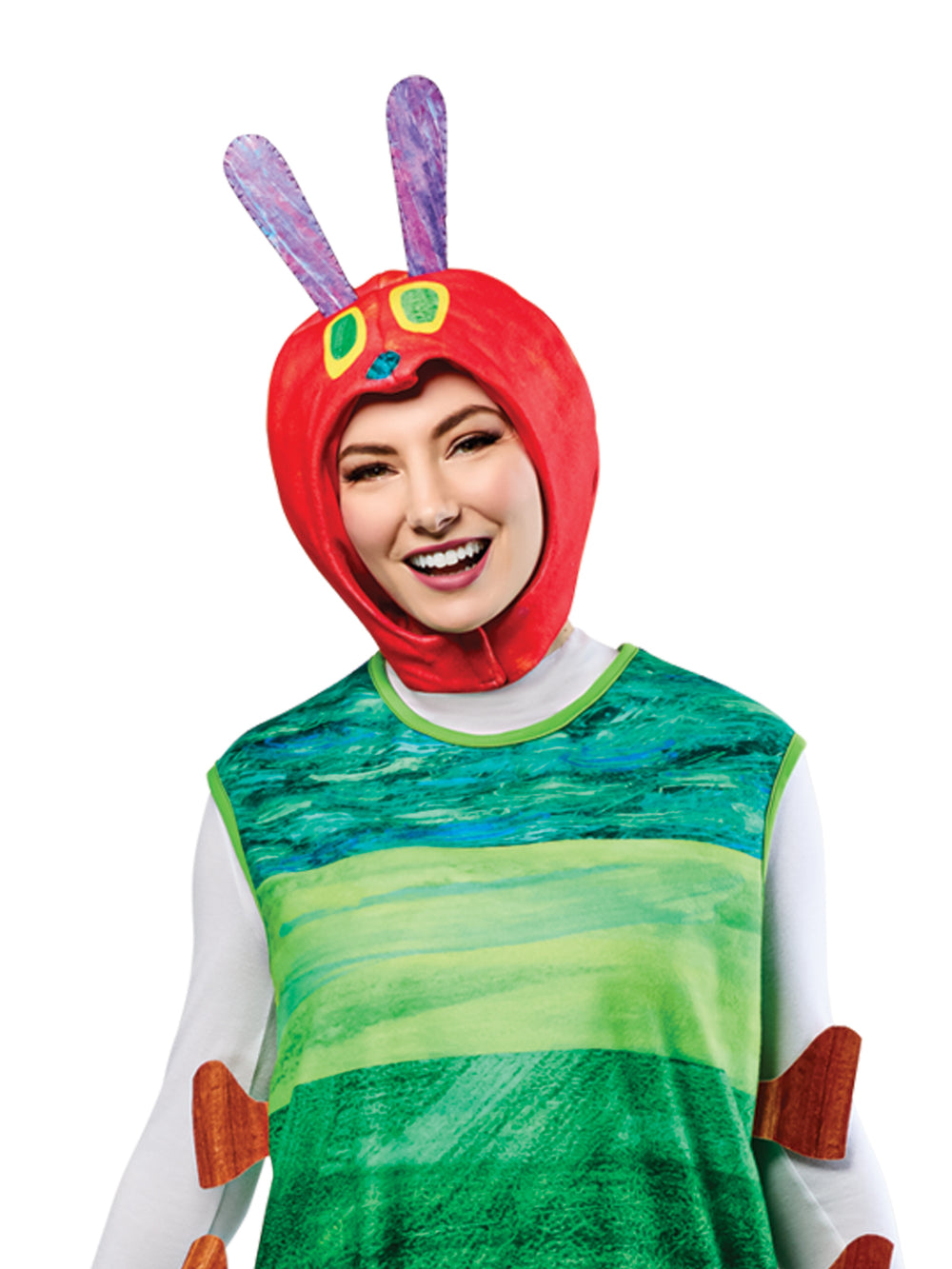 THE VERY HUNGRY CATERPILLAR ADULT TABARD COSTUME – ONE SIZE - Little Shop of Horrors Costumery & Pop-Culture Emporium - 16 Bennetts Rd Mornington Melbourne