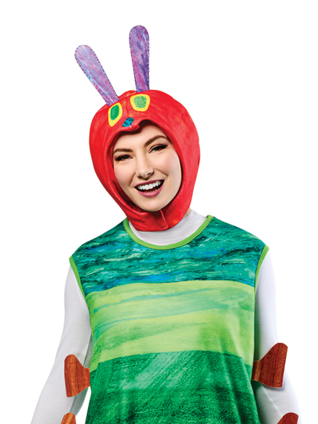 THE VERY HUNGRY CATERPILLAR ADULT TABARD COSTUME – ONE SIZE - Little Shop of Horrors Costumery & Pop-Culture Emporium - 16 Bennetts Rd Mornington Melbourne