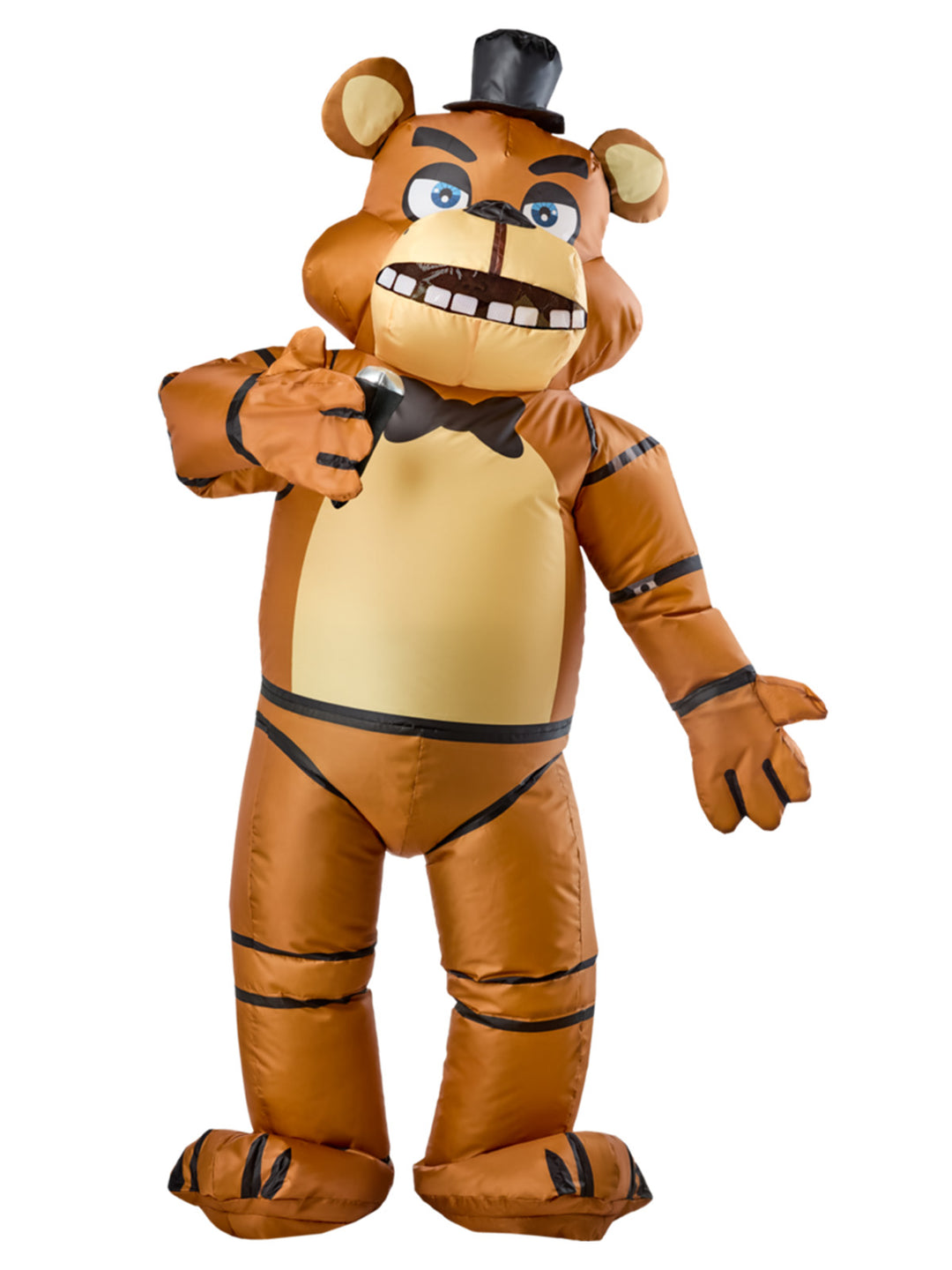 FREDDY FNAF INFLATABLE ADULT COSTUME – ONE SIZE - Little Shop of Horrors Costumery & Pop-Culture Emporium - 16 Bennetts Rd Mornington Melbourne - Melbourne's Most Iconic Costume Shop