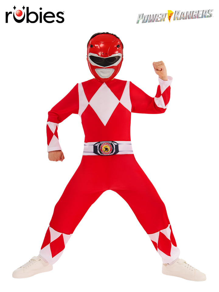 POWER RANGERS RED COSTUME, CHILD - Little Shop of Horrors Costumery & Pop-Culture Emporium - 16 Bennetts Rd Mornington Melbourne - Melbourne's Most Iconic Costume Shop