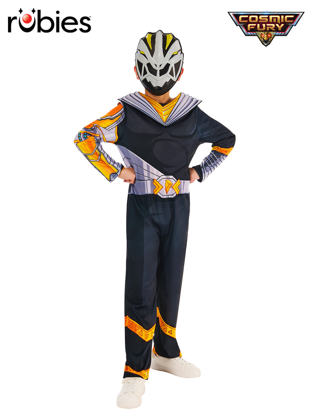 POWER RANGERS COSMIC FURY BLACK RANGER COSTUME, CHILD - Little Shop of Horrors Costumery & Pop-Culture Emporium - 16 Bennetts Rd Mornington Melbourne - Melbourne's Most Iconic Costume Shop