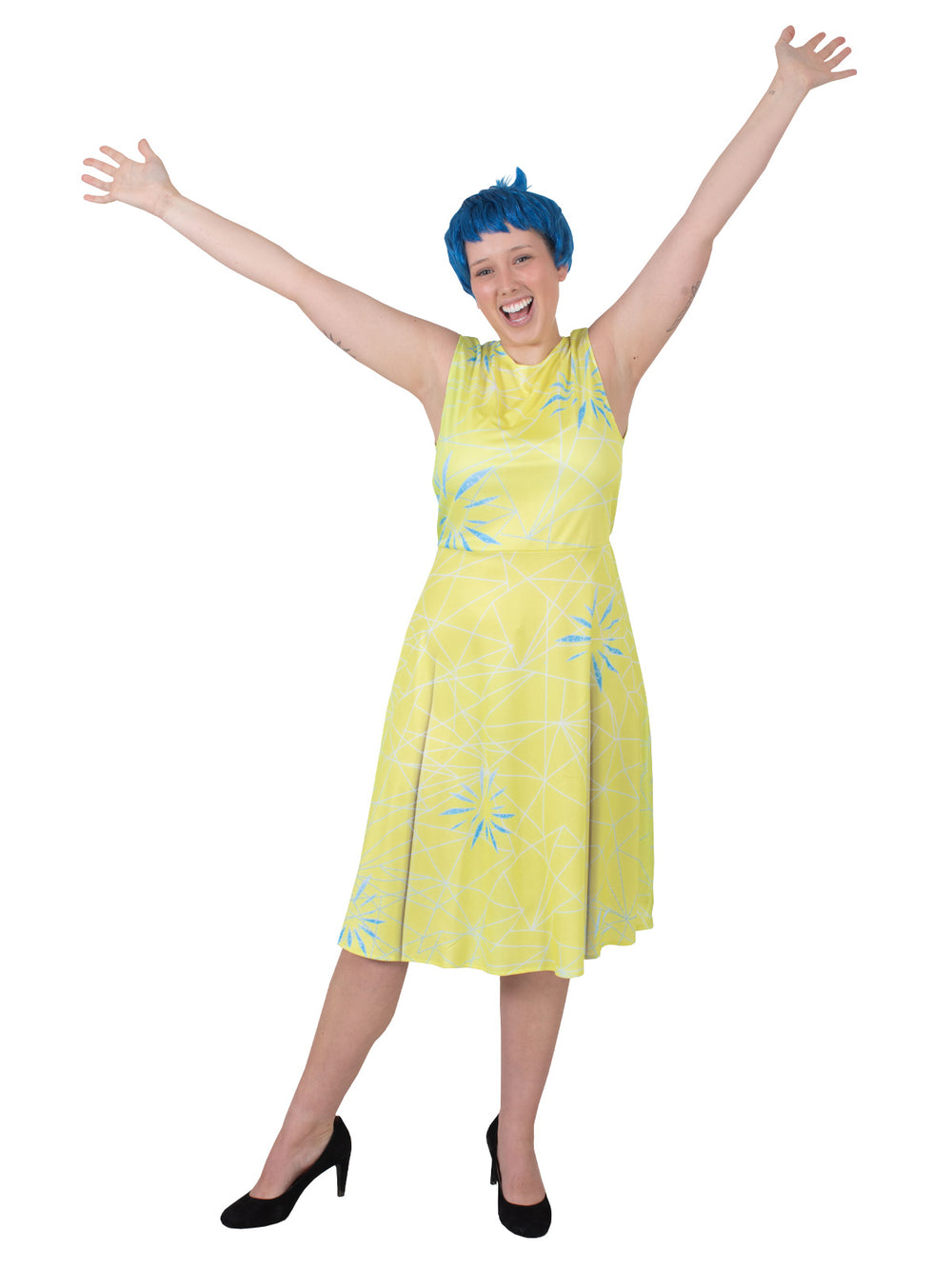 JOY ‘INSIDE OUT’ COSTUME, ADULT - Little Shop of Horrors Costumery & Pop-Culture Emporium - 16 Bennetts Rd Mornington Melbourne