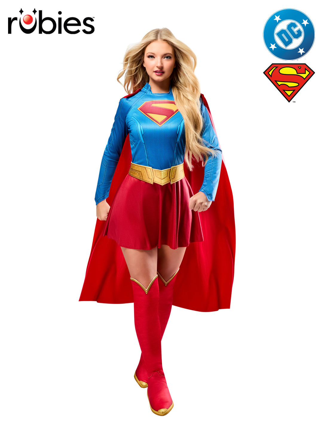 SUPERGIRL DELUXE COSTUME (2026 MOVIE), ADULT - Little Shop of Horrors Costumery & Pop-Culture Emporium - 16 Bennetts Rd Mornington Melbourne - Melbourne's Most Iconic Costume Shop