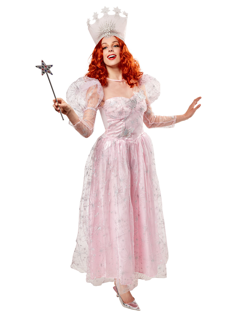 GLINDA DELUXE WIZARD OF OZ COSTUME, ADULT - Little Shop of Horrors