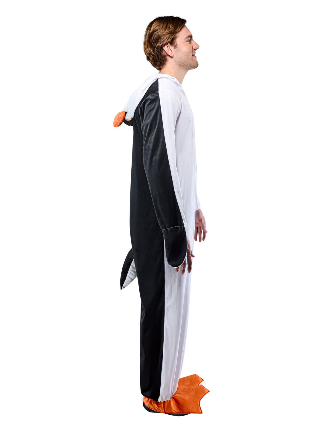PENGUIN PLUSH ONESIE, ADULT - Little Shop of Horrors Costumery & Pop-Culture Emporium - 16 Bennetts Rd Mornington Melbourne - Melbourne's Most Iconic Costume Shop