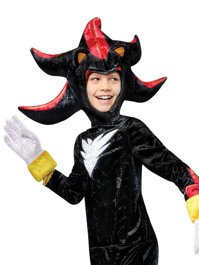 SHADOW – SONIC THE HEDGEHOG DELUXE COSTUME, CHILD - Little Shop of Horrors Costumery & Pop-Culture Emporium - 16 Bennetts Rd Mornington Melbourne - Melbourne's Most Iconic Costume Shop