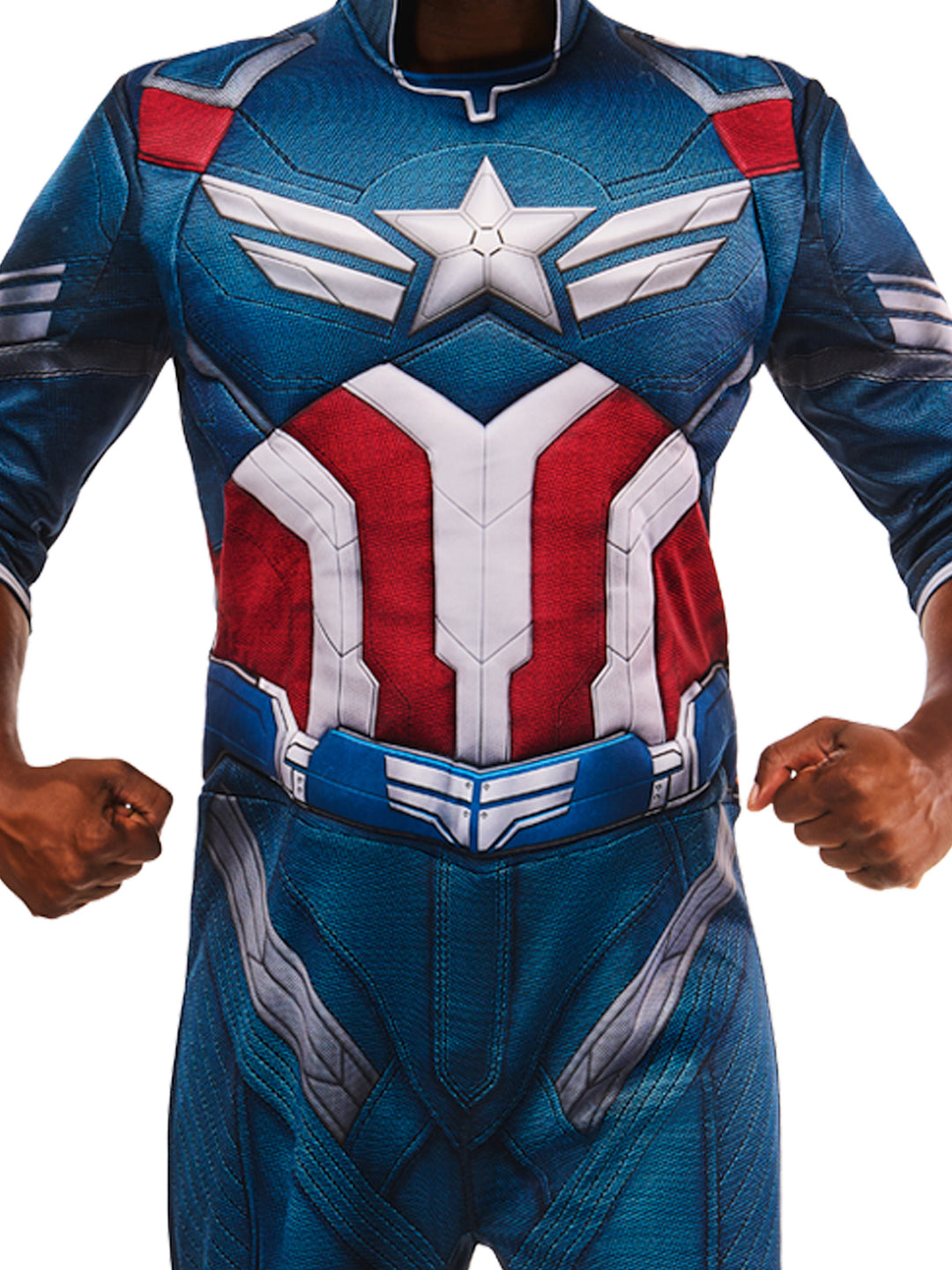CAPTAIN AMERICA BRAVE NEW WORLD DELUXE COSTUME, ADULT - Little Shop of Horrors Costumery & Pop-Culture Emporium - 16 Bennetts Rd Mornington Melbourne - Melbourne's Most Iconic Costume Shop