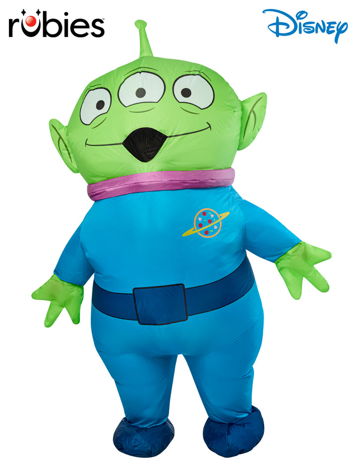 ALIEN – TOY STORY INFLATABLE ADULT COSTUME – ONE SIZE - Little Shop of Horrors Costumery & Pop-Culture Emporium - 16 Bennetts Rd Mornington Melbourne - Melbourne's Most Iconic Costume Shop