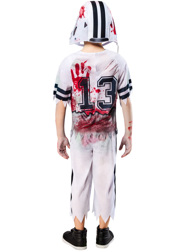 ZOMBIE AMERICAN FOOTBALL PLAYER COSTUME, CHILD - Little Shop of Horrors Costumery & Pop-Culture Emporium - 16 Bennetts Rd Mornington Melbourne - Melbourne's Most Iconic Costume Shop