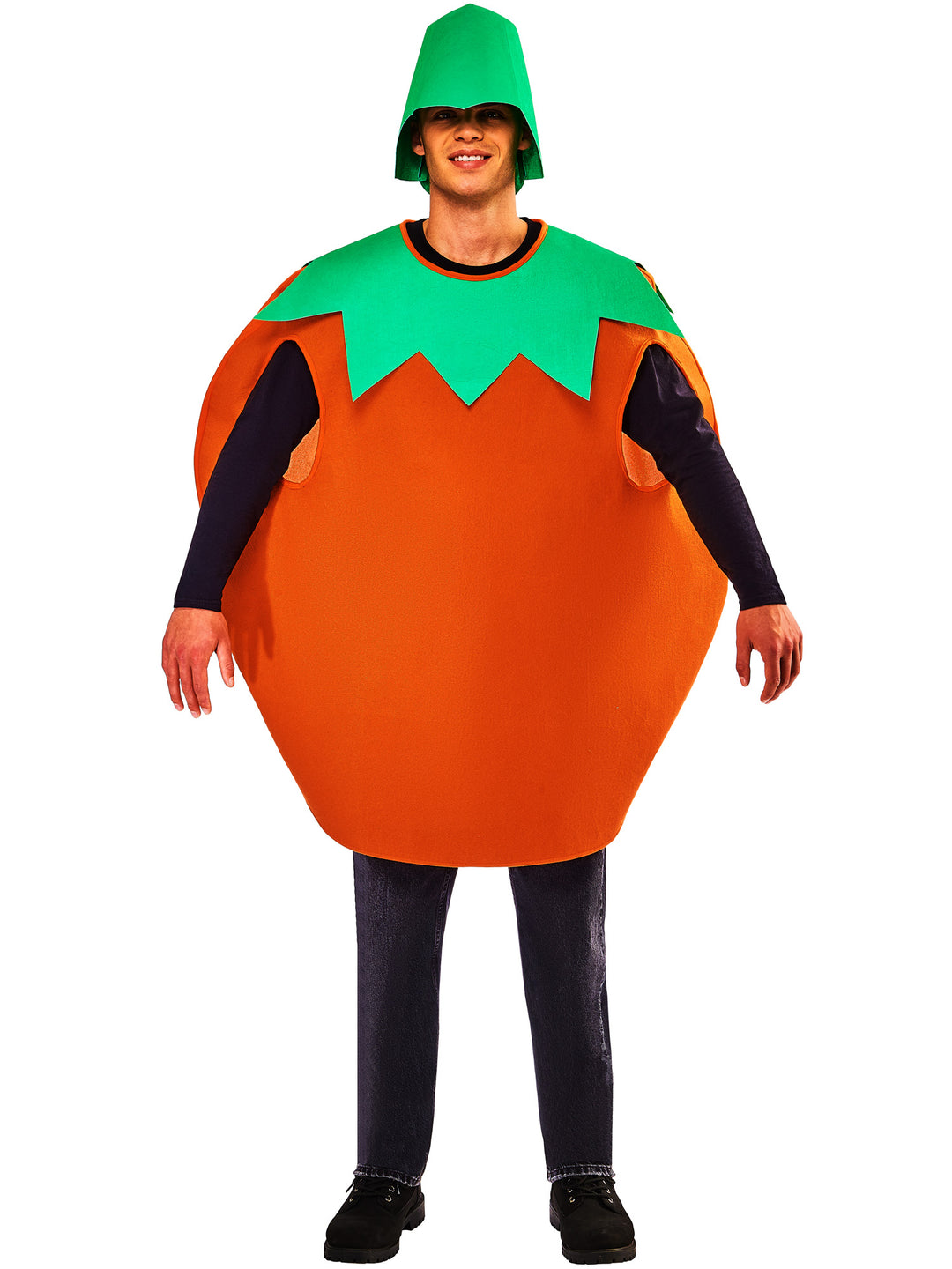 PUMPKIN TABARD – ADULTS ONE SIZE - Little Shop of Horrors Costumery & Pop-Culture Emporium - 16 Bennetts Rd Mornington Melbourne - Melbourne's Most Iconic Costume Shop