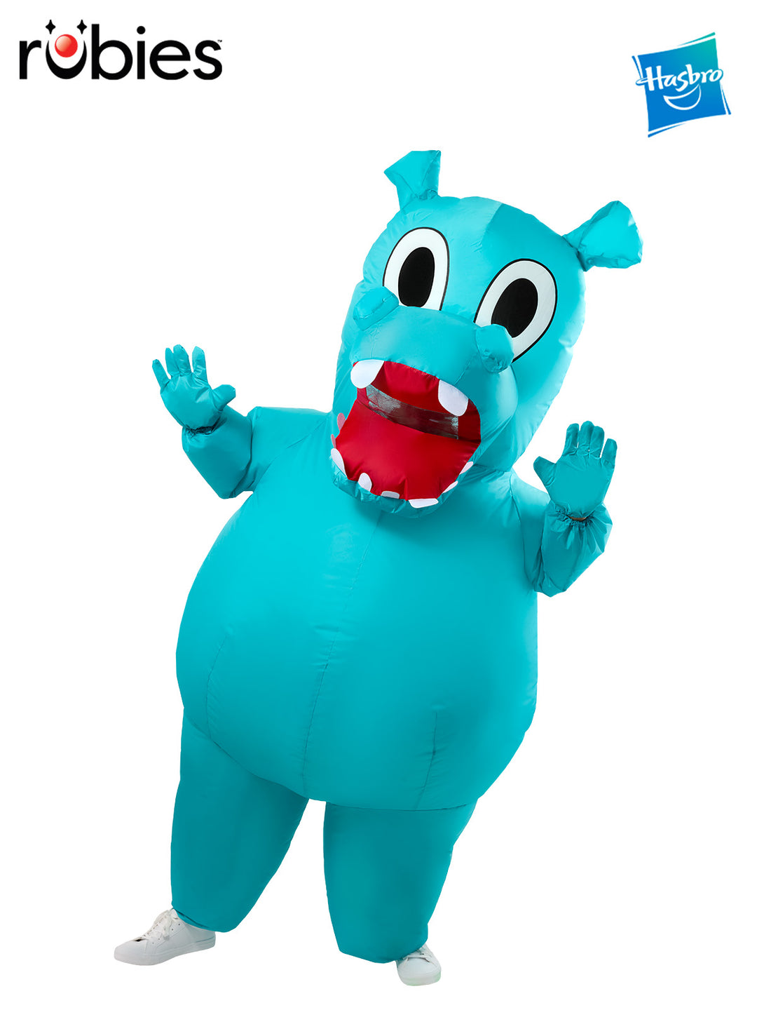HUNGRY HIPPO INFLATABLE ADULT COSTUME – ONE SIZE - Little Shop of Horrors Costumery & Pop-Culture Emporium - 16 Bennetts Rd Mornington Melbourne - Melbourne's Most Iconic Costume Shop